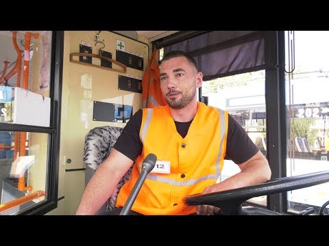 Видео: Лучшего водителя троллейбуса определили в Витебске (12.09.2019)