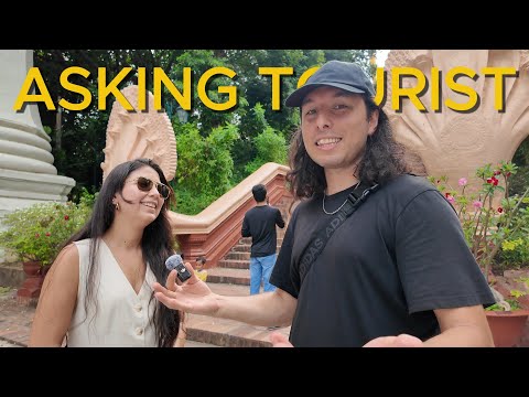 Видео: Спрашиваем туристов, почему они пришли в Ват Пном 🇰🇭