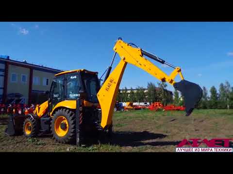 Видео: Тест-драйв экскаватора-погрузчика Elaz BL (Tarsus) 880