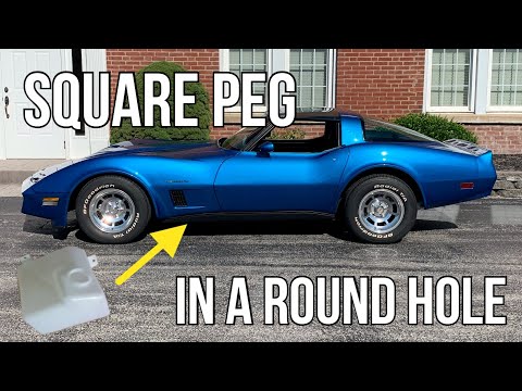 Видео: Установка бачка омывателя лобового стекла на Corvette 1982 года. Совершение невозможного.