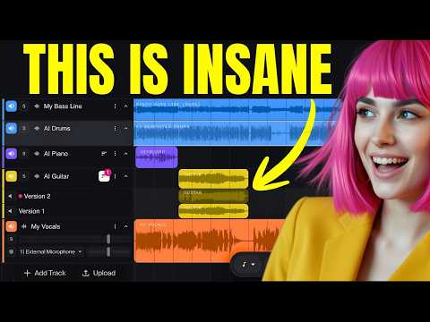 Видео: Suno AI V5 — новая студия Suno AI, экспорт MIDI, новый ремастер, хуки