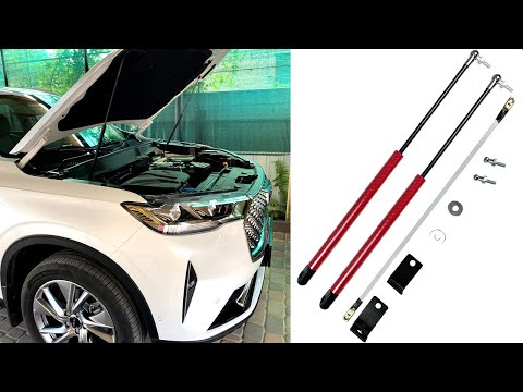 Видео: Установка гидроупоров капота БЕЗ СВЕРЛЕНИЯ Haval H6 3 поколения.(Installing bonnet stops Haval H6)