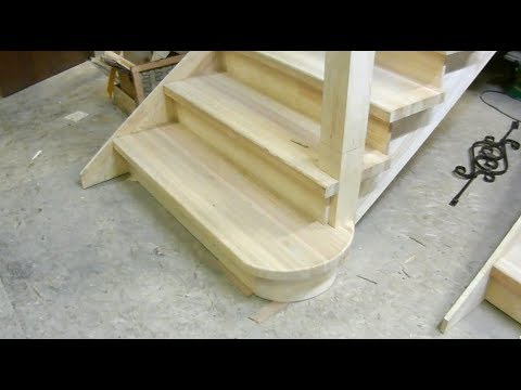 Видео: Лестница на косоурах. Часть 3.