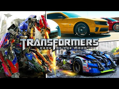 Видео: Автомобили в фильме «Трансформеры 3: Тёмная сторона Луны» (Transformers: Dark of the Moon).