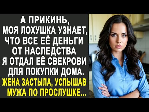 Видео: А прикинь, моя жена узнает, что все её деньги от наследства я отдал её свекрови для покупки дома...