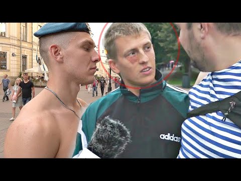 Видео: ВДВшник vs Алексей Щербаков! День ВДВ. Поставил на место