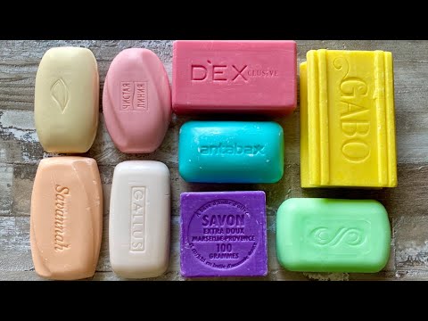 Видео: ASMR| Dry soap cutting | Soap Carving|Резка мыла  | АСМР