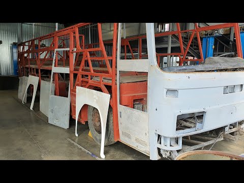 Видео: ДОМ на КОЛЁСАХ #12 АвтоДом - ДолгоСтрой!!! Mercedes O303 1991г. спустя полтора года