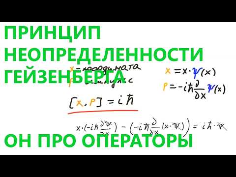 Видео: Принцип неопределенности Гейзенберга - это про операторы