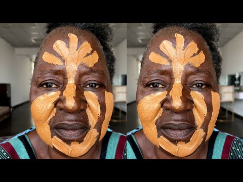 Видео: ВИРУСНЫЙ 😱😳🔥 ПРЕОБРАЖЕНИЕ В ОБРАЗ НИГЕРИЙСКОЙ БАБУШКИ С ПОМОЩЬЮ МАКИЯЖА💄УРОКИ МАКИЯЖА 🔥✂️💉💉