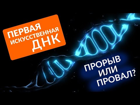 Видео: ПЕРВАЯ ИСКУССТВЕННАЯ ДНК! Как она живет?
