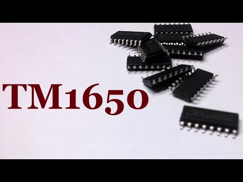 Видео: Контроллер семисегментных индикаторов TM1650
