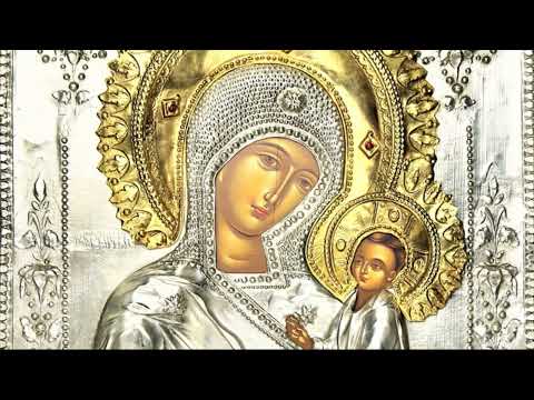 Видео: Акафист Пресвятой Богородице пред иконой «Тихвинская»