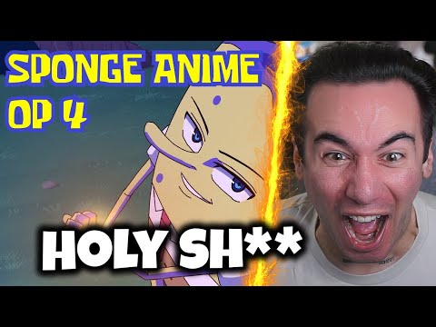 Видео: Аниме СПОНЖБОБ - Опенинг 4 (РЕАКЦИЯ)
