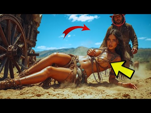 Видео: Они приковали женщину-апачи к повозке и тащили ее — пока тихий ранчер не остановил их и