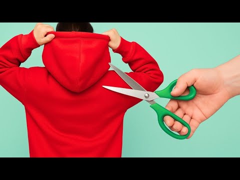 Видео: Не выбрасывайте старую толстовку с капюшоном — эта трансформация вас поразит!