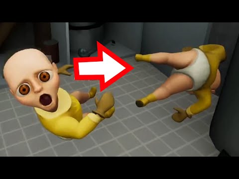 Видео: ПРИКОЛЫ ЛЫСЫХ АБОБУСОВ ?! ИГРА The Baby In Yellow