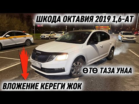 Видео: ШКОДА ОКТАВИЯ 2019 1,6-АТ ОХОО! ӨТӨ ТАЗА!  #89099145367 ‼️ САТЫЛАТ ВЛОЖЕНИЕ КЕРЕГИ ЖОК! БУТ РОДНОЙ