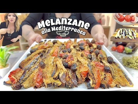Видео: БАКЛАЖАНЫ, ЗАПЕЧЕННЫЕ ПО-СРЕДИЗЕМНОМОРСКИ 🍆 легко, просто и быстро 🍆