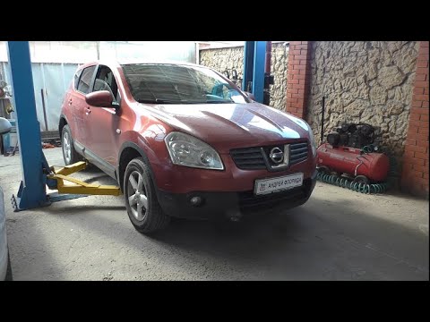 Видео: Замена передней ступицы и внутреннего пыльника ШРУС на Nissan Qashqai 2,0 4WD Ниссан Кашкай 2007