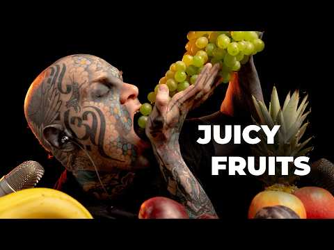 Видео: ASMR звуки изо рта без разговоров - ASMR поедание сочных фруктов