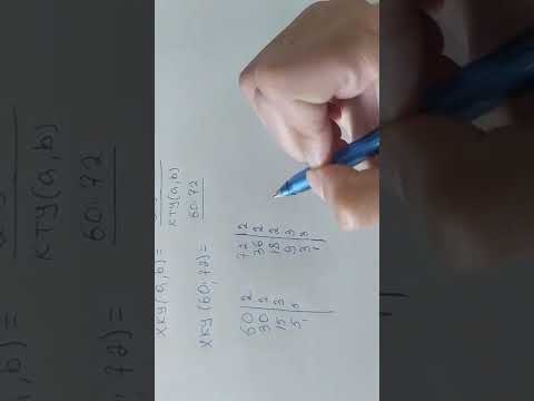 Видео: ХКУ- и ду адад. ХКУ(60;72)=360