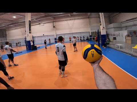 Видео: Волейбол от первого лица | Чемпионат | Супердивизион | «Dream Team» VS «СКБ Контур» |Игра целиком #7