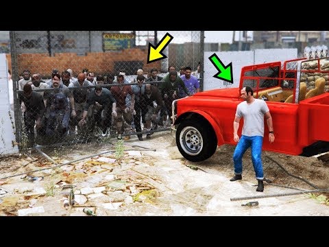 Видео: Тревор жынды зомбилерден таяқ жеді | GTA 5