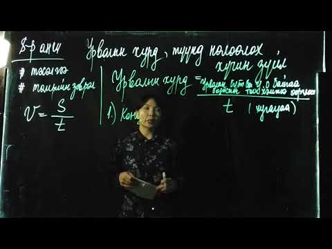 Видео: Номт наран сургууль - Химийн хичээл "Урвалын хурд түүнд нөлөөлөх хүчин зүйлс" 8р анги