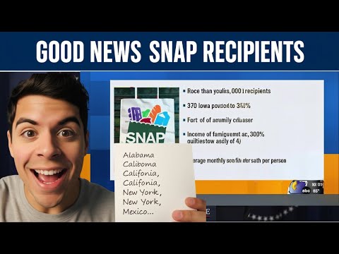 Видео: Обновление информации о пособиях SNAP за ноябрь — новое объявление Министерства сельского хозяйст...