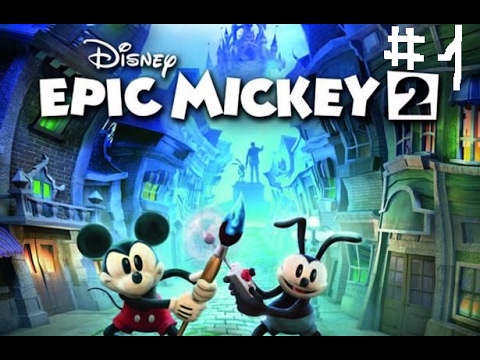 Видео: Epic Mickey 2: The Power of Two Прохождение # 1