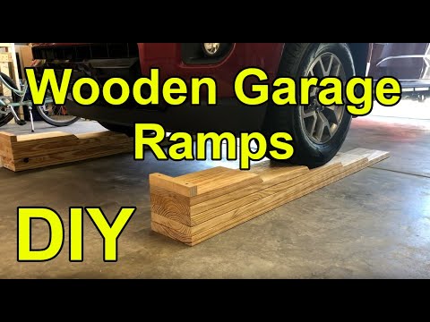 Видео: [КАК СДЕЛАТЬ] Построить деревянные гаражные пандусы для обслуживания автомобилей