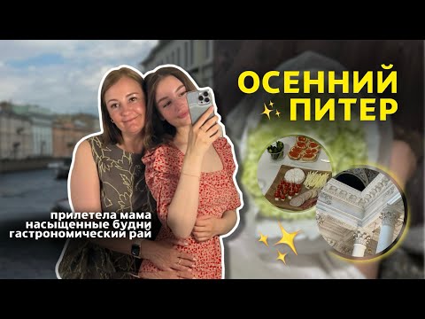 Видео: ОСЕННИЙ VLOG: прилетала мама // что посмотреть в Питере этой осенью // что с ПП?