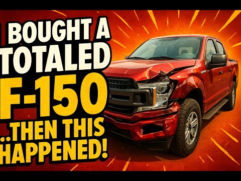 Видео: Разбитый спасательный F-150 куплен не глядя — полная переделка менее чем за 32 минуты!