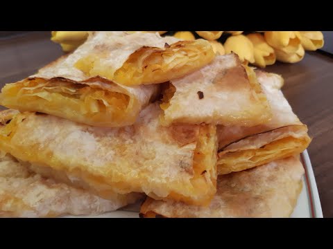 Видео: #БЫСТРАЯ плацинда с ТЫКВОЙ из ЛАВАША. #Много Тыквы и никакой возни с тестом # в гостях у бабули 😉