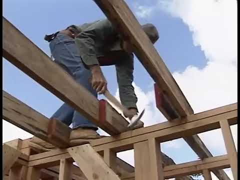 Видео: Ларри Хон фильм часть 3. Каркас крыши 