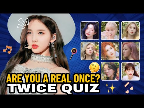 Видео: ГЛАВНАЯ ВИКТОРИНА TWICE 🍭 Ты настоящий ONCE❓ — KPOP ВИКТОРИНА