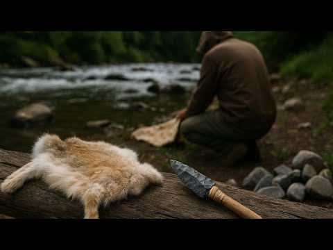 Видео: Нахождение кремня Esopus, затем обтёсывание кремня. Эпизод 1