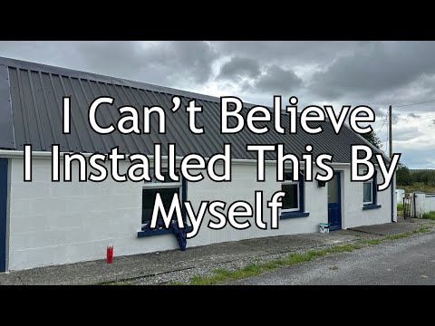 Видео: Не могу поверить, что установил это сам! — Irish Cottage Homestead & Renovation Journey