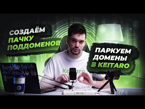 Видео: Арбитраж трафика - Keitaro - работа с доменами!