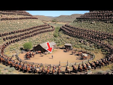 Видео: Он дал воды женщине-АПАЧИ гигантше — на следующий день 300 ВОИНОВ окружили его ранчо