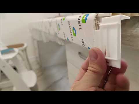 Видео: Фартук кухни керамогранит. Откос qunell.