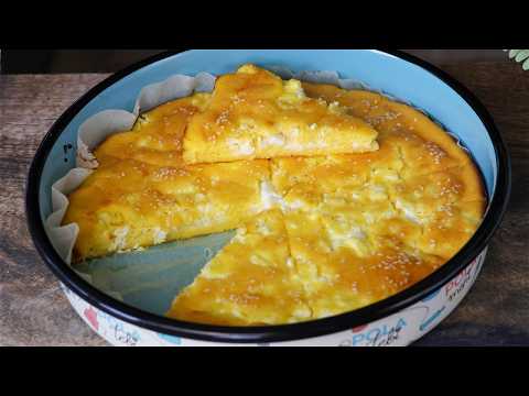 Видео: ЛЕНИВЫЙ ПИРОГ С СЫРОМ ЗА 5 МИНУТ! Никаких корочек, никакого растяжения – просто взбиваем и запекаем!