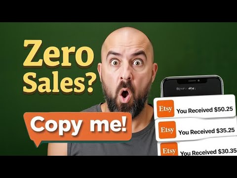 Видео: Самый быстрый способ продать 100 товаров на Etsy (новички никогда этого не заметят)