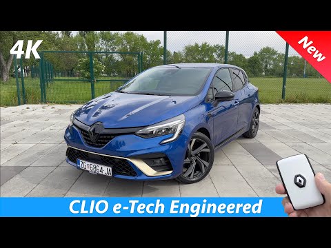 Видео: Renault Clio 2023 - Подробный обзор в 4K | e-Tech Engineered 145 (Экстерьер - Интерьер)