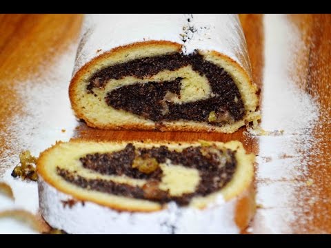 Видео: СДОБНЫЙ МАКОВЫЙ РУЛЕТ | ОЧЕНЬ ВКУСНЫЙ |  Roll with poppy seeds