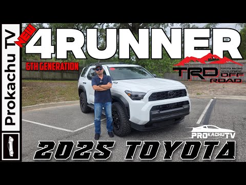 Видео: Toyota 4Runner TRD Off-Road 2025 Новый Форанер 6 поколение | Обзор #116 от Прокачу ТВ