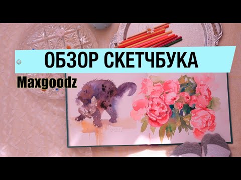 Видео: СКЕТЧБУК ОБЗОР,  ИДЕИ И РИСУНКИ в моем акварельном артбуке, рисую в maxgoodz, sketchbook tour