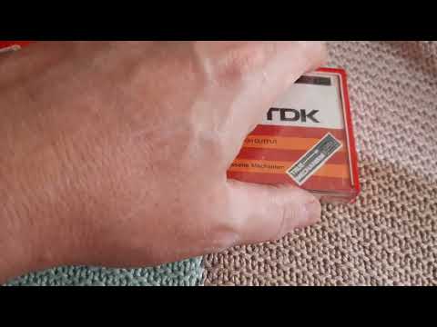 Видео: Кассеты TDK D-C60 TRUE MECHANISM. 1979 год