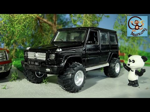 Видео: Мультик про машинки - Маша, Медведь и Машинки. Манкиту